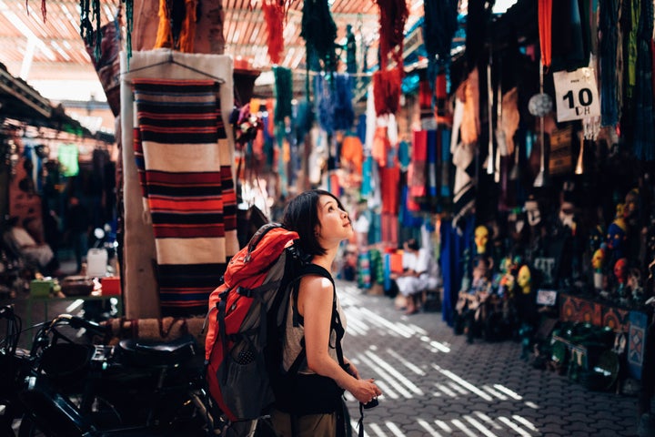 Market in Morocco.