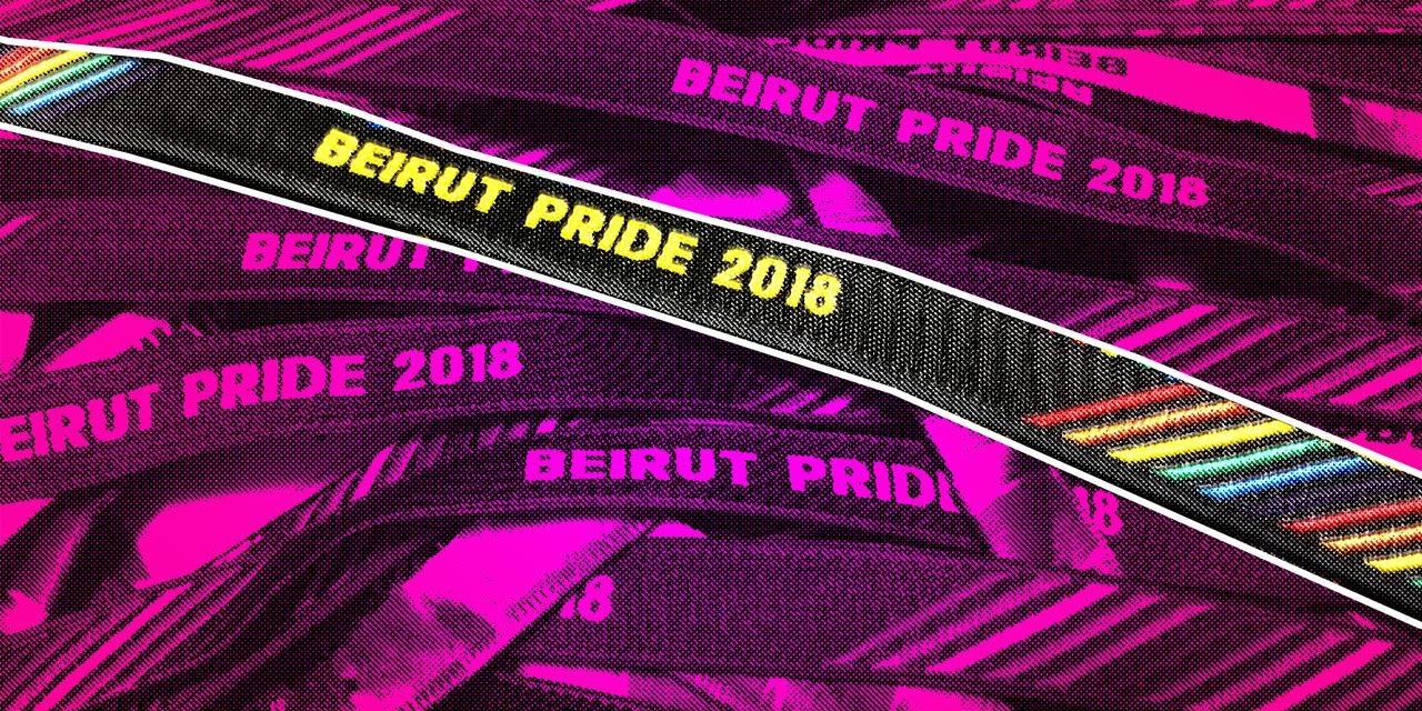 Bracelets for Beirut Pride 2018.
