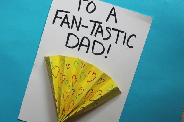 Kate Williams' four-year-old daughter has made a version of this Fan-tastic Dad design.