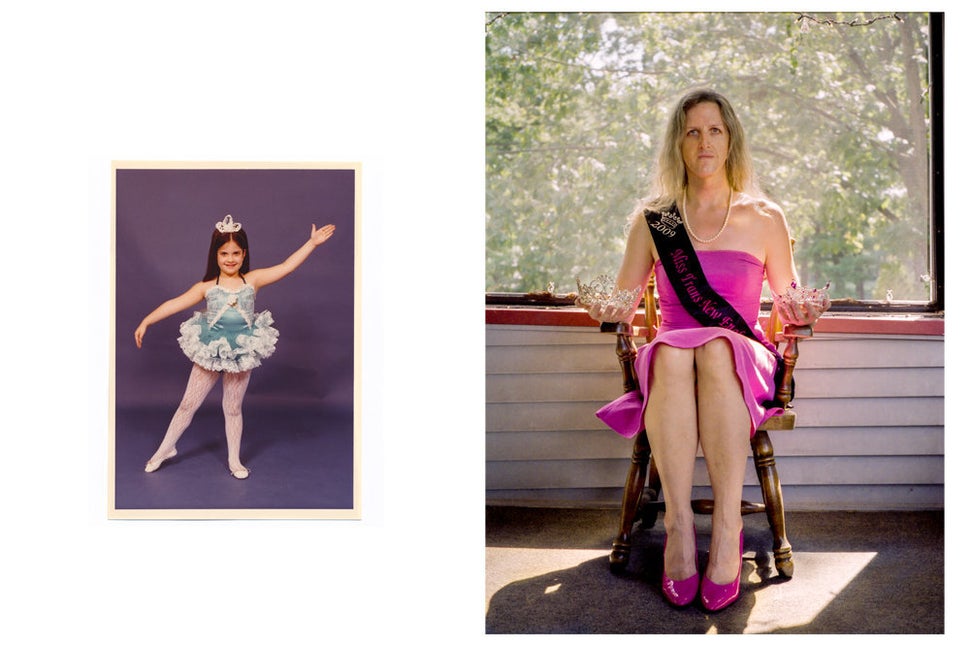 "Jennifer (age 6), before the recital; Lorelei, two-time pageant winner," 2012