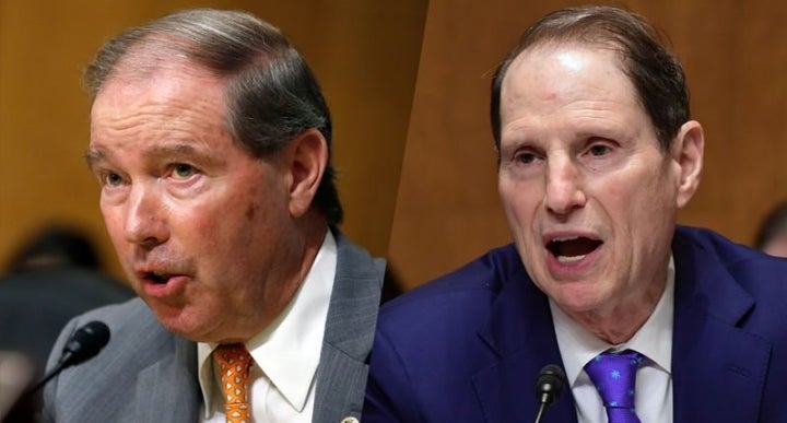 Sen. Jeff Merkley, D-Ore., and Sen. Ron Wyden, D-Ore. 