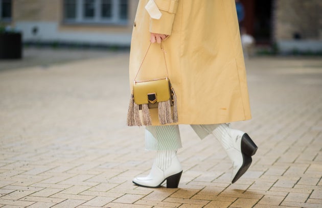 As priced above, this season's Mango cowboy boots.