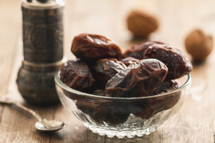 Ramadan began the evening of <a href="http://www.isna.net/ramadan-1439-2018/" target="_blank" role="link" class=" js-entry-link cet-external-link" data-vars-item-name="May 15" data-vars-item-type="text" data-vars-unit-name="5b1fd5a6e4b0adfb826e092e" data-vars-unit-type="buzz_body" data-vars-target-content-id="http://www.isna.net/ramadan-1439-2018/" data-vars-target-content-type="url" data-vars-type="web_external_link" data-vars-subunit-name="article_body" data-vars-subunit-type="component" data-vars-position-in-subunit="3">May 15</a> this year. Muslims observing the holiday refrain from eating and drinking, among other things, from dawn to sunset. The fast is often broken in the evening with a bite of dates.
