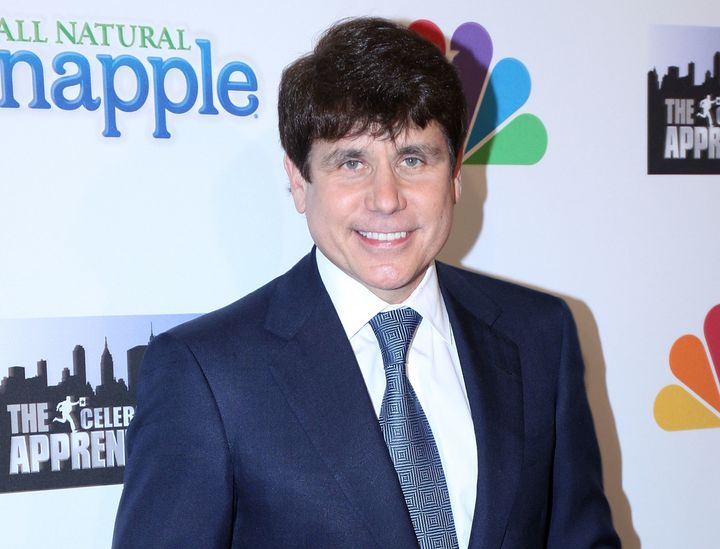 Blagojevich, seen at a party for "The Celebrity Apprentice" in 2010, was sentenced to 14 years in prison for public corruption.