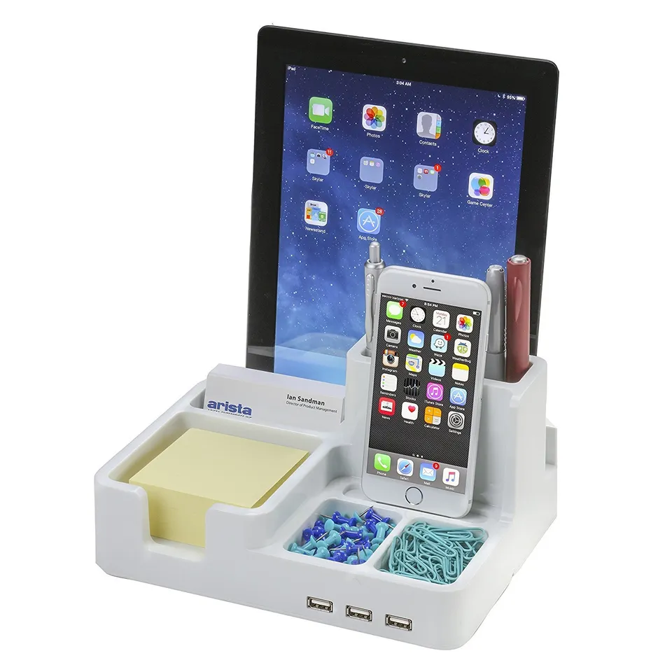 12 Charging Station Organizers That Will Simplify Your Work Space