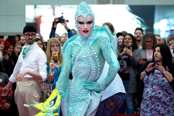 Sasha Velour at "RuPaul's DragCon" in Los Angeles.