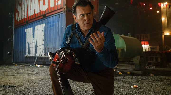 "Ash vs Evil Dead" on Netflix.