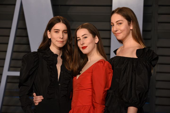 Haim at an Oscars after-party in March