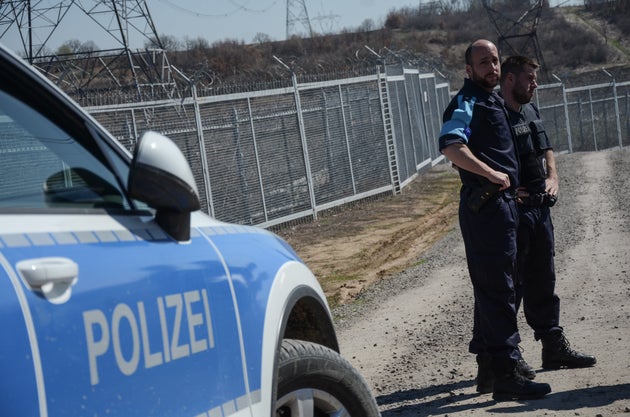 Beamte der Bundespolizei bei einem Einsatz an der bulgarisch-türkischen Grenze 2017.