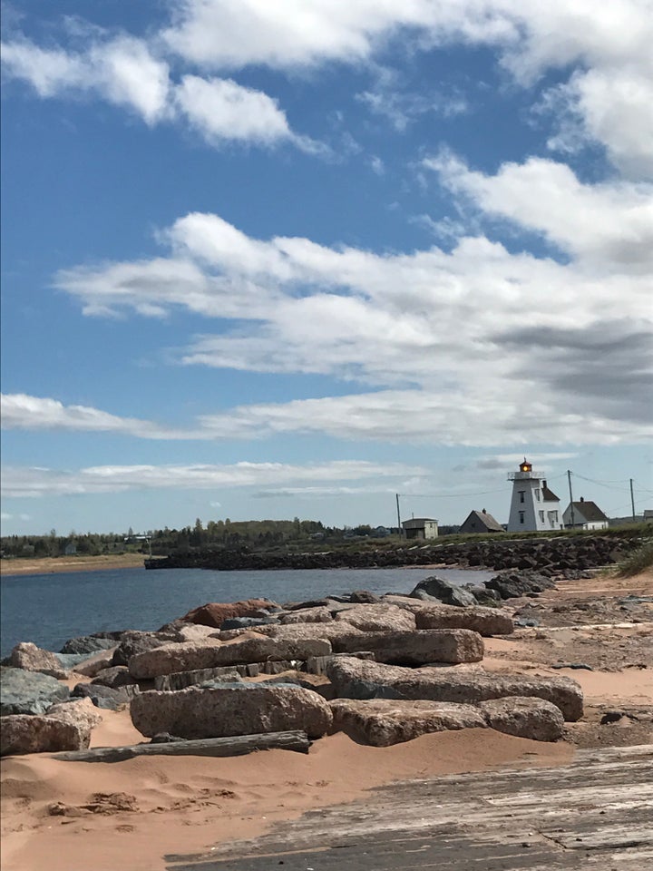 The view from North Rustico Harbour on Prince Edward Island.