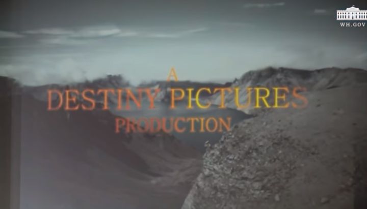 The video shown to Kim Jong Un on Tuesday was credited to Destiny Pictures.