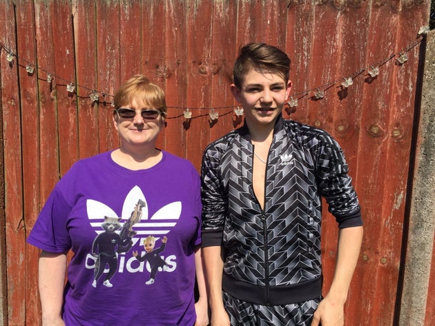 Hannah Lees-Smith with Lee Thornton