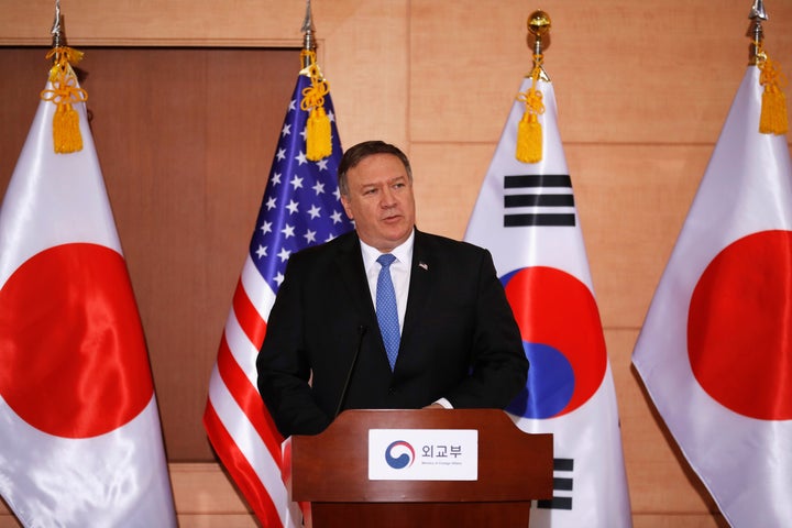 Secretary of State Mike Pompeo insisted North Korea was committed to giving up its nuclear arsenal but said it would “b