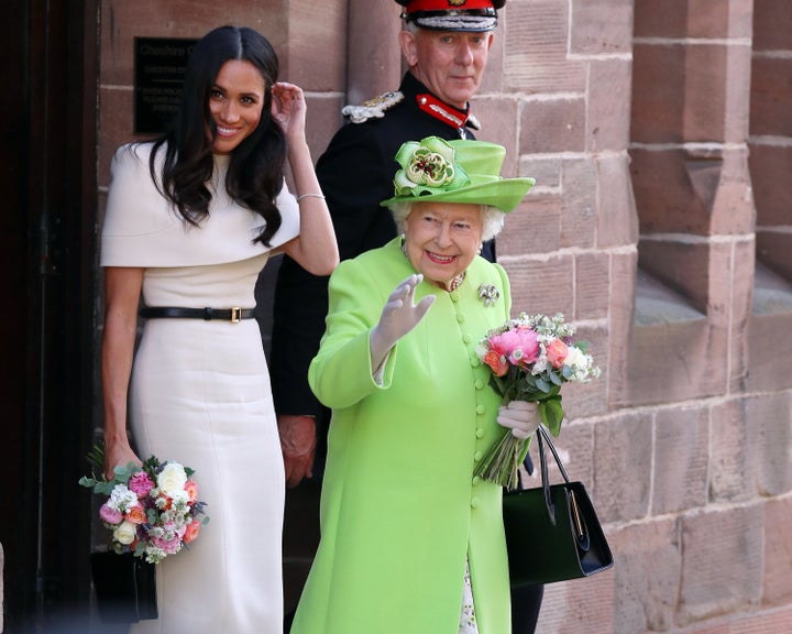 Meghan Markle embarked on her first joint engagement with Queen Elizabeth on Thursday.