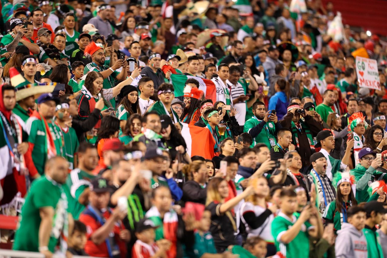 More than 30,000 fans attended a match between Mexico and Iceland in Las Vegas in 2017. It was a small crowd by Mexico's standards, but set a soccer attendance record for the city of Las Vegas. 