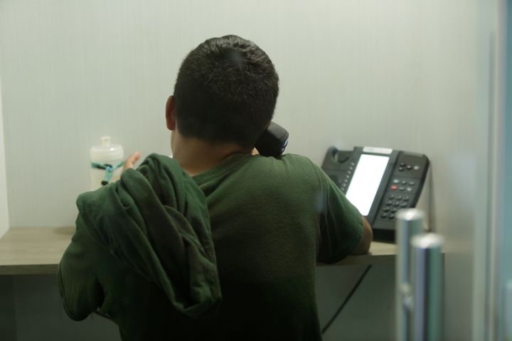 Casa Padre, an immigrant shelter for minors in Brownsville, Texas, is shown in a photo provided by the U.S. Department of Health and Human Services on Thursday.