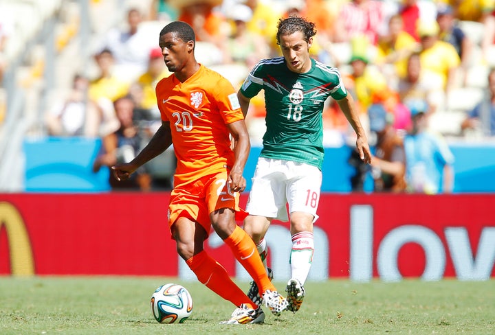 Andrés Guardado and Mexico lost a last-minute heartbreaker to The Nethlerlands at the 2014 World Cup in Brazil, extending their streak of knockout round losses to six.