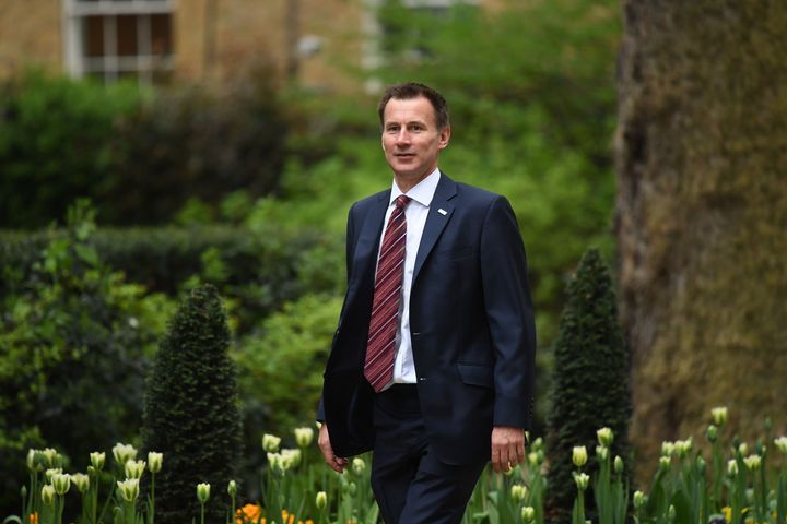 Secretary of State for Health and Social Care, Jeremy Hunt.