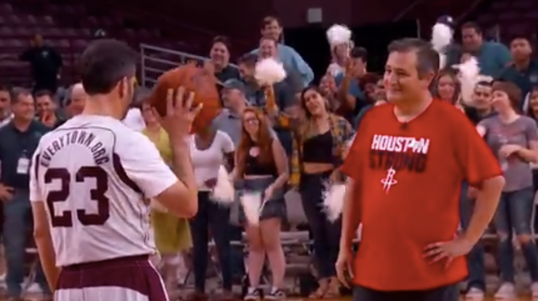 Kimmel Comes Clean About Why He Really Accepted Ted Cruz's Basketball Challenge