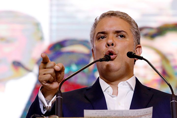Colombia’s President-elect Ivan Duque has promised to impose tougher punishments on rebels for war crimes.