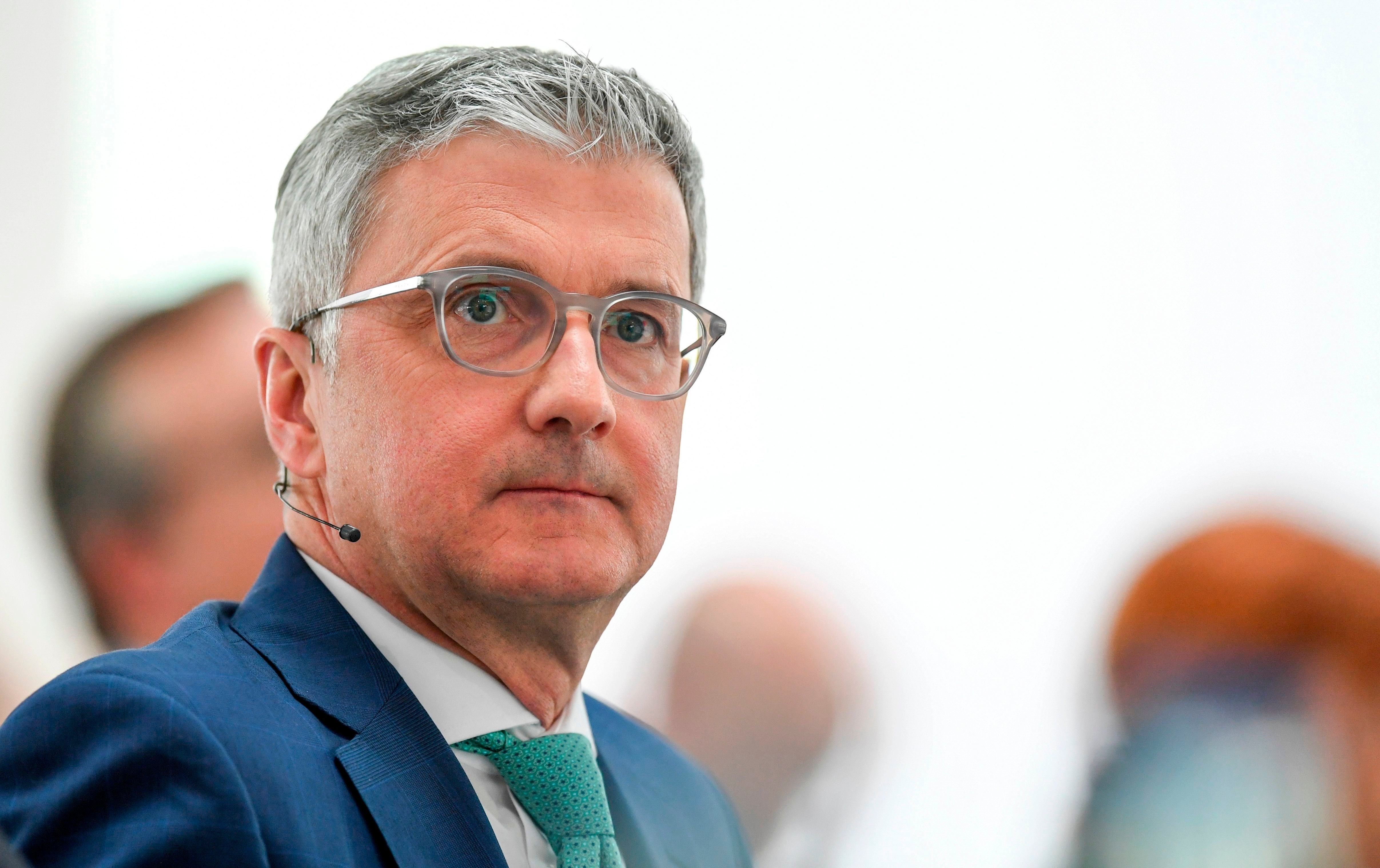 CHRISTOF STACHE via Getty Images
Rupert Stadler bei einer Konferenz im März