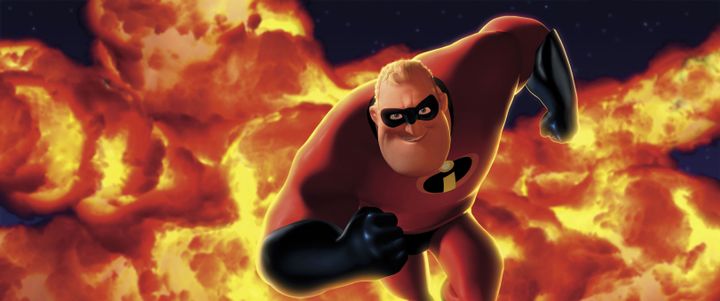 Mr Incredible, voiced by Craig T Nelson