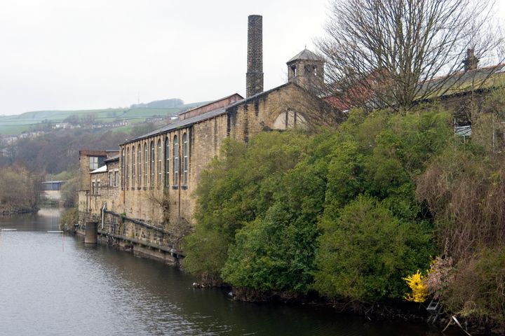 The bodies of the men were recovered from the River Calder (file picture) 