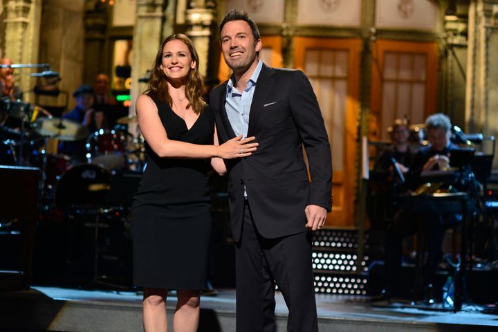Jennifer Garner and Ben Affleck appeared together on "Saturday Night Live" in 2013.