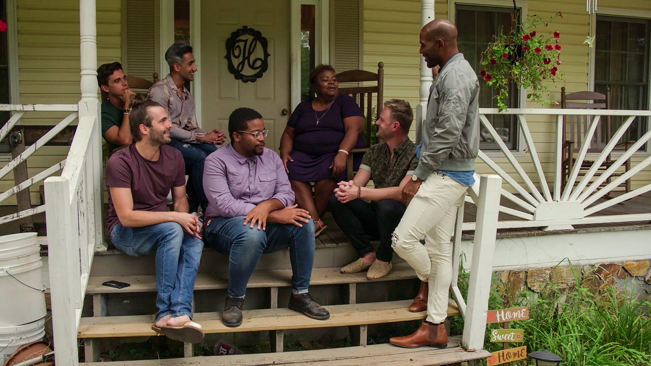 The new Fab Five on a Season 2 episode of Netflix's "Queer Eye" revival.