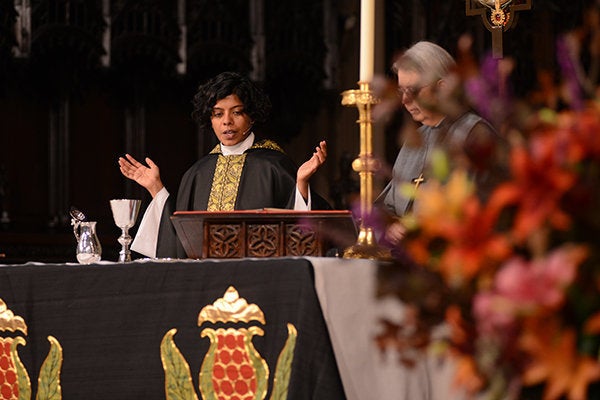 Rev. Winnie Varghese was raised in an Indian Christian church.