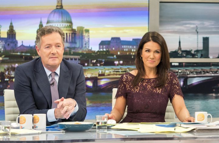 Piers and Susanna on 'GMB' 