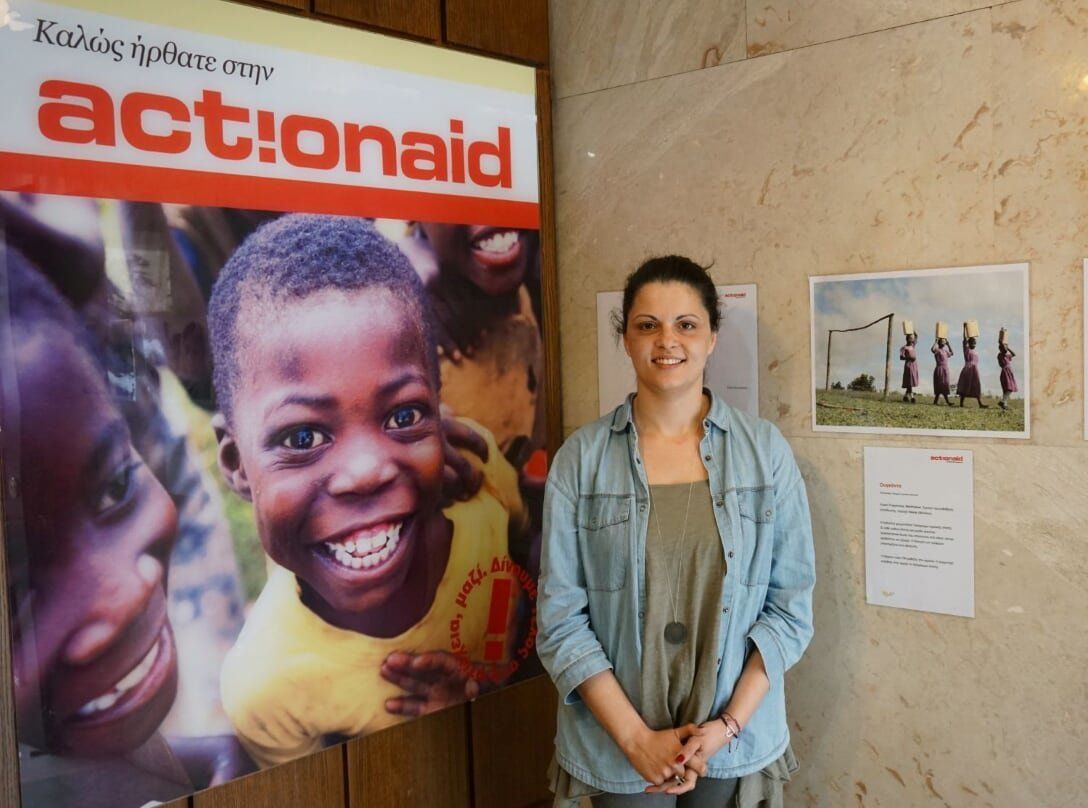 Η Σωτηρία Κυριακοπούλου, Refugee and Migration Program Manager στην ActionAid Hellas