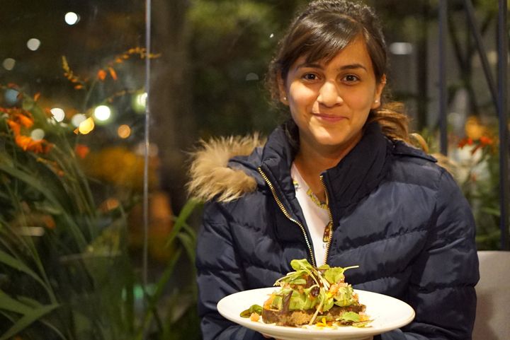 Lisa Ramírez encounters avocado toast at Azahar Coffee in Bogota, Colombia.
