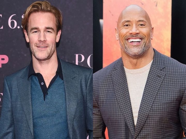 James Van Der Beek is following in the footsteps of Dwayne “the Rock” Johnson by sharing a photo of him doing skin to skin with his newborn daughter.