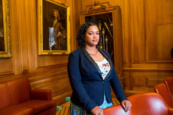 Lord Mayor of Bristol, Cllr Cleo Lake, had the portrait of prominent slave trader Edward Colston removed from her office