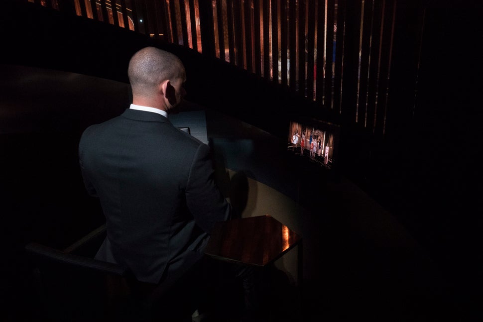 A rare glimpse inside the “Proposal” pod.