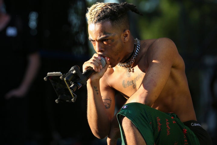 XXXTentacion performing in Miami, a year before his death this week. 