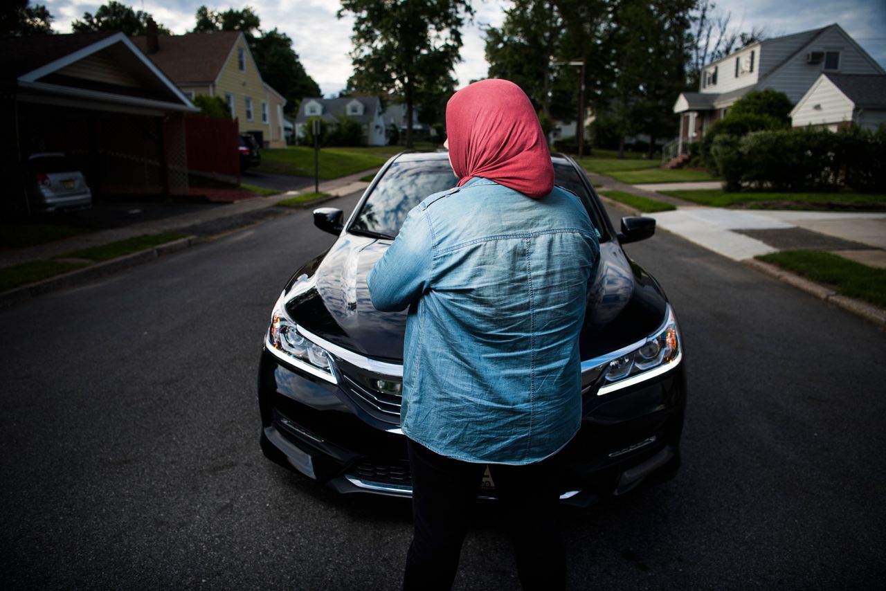 Omar is one of many hijab-wearing Muslim drivers who face hate at the wheel. The last incident has left her shaken.