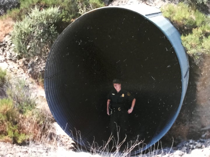 Budd on patrol along the U.S.-Mexico border.