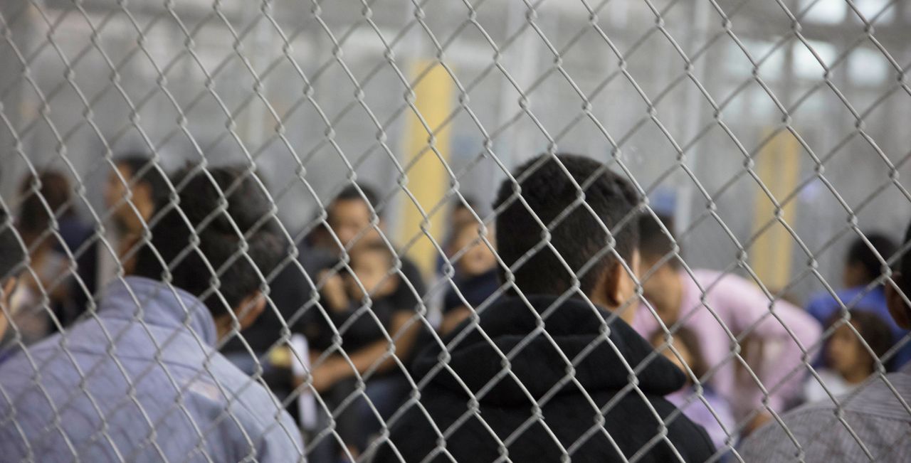 A detention facility for undocumented immigrants in Rio Grande City, Texas, on June 17, in a photo supplied by Customs and Border Protection. Violence, deportation and abuse have always been among the risks that unauthorized migrants to the U.S. face.