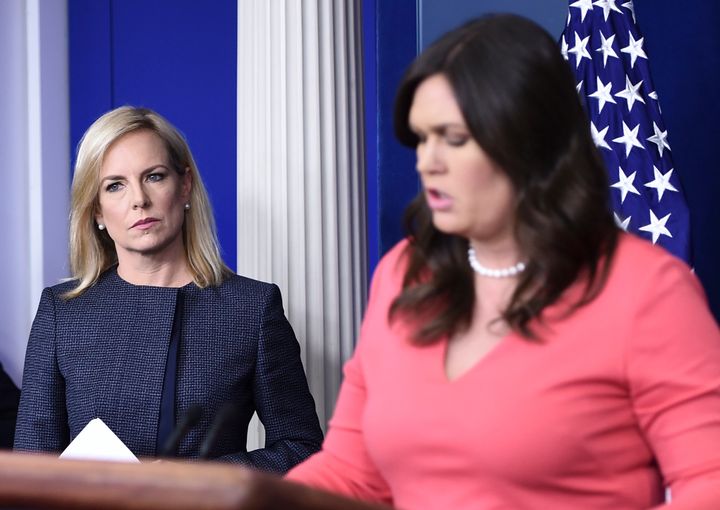 Tempting though it is to assume that Nielsen and Sanders must, on some level, oppose this cruel policy, there’s no reason to believe they have more empathy by virtue of being women.