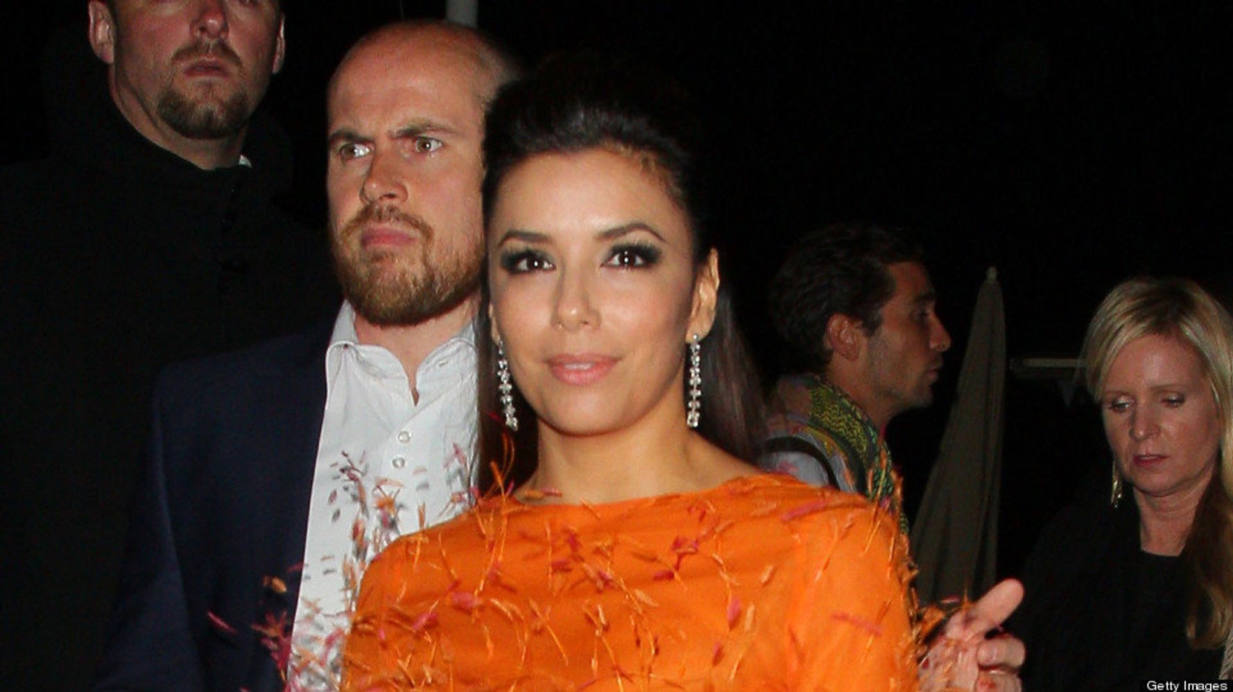 Eva Longoria Wardrobe Malfunction Huffpost