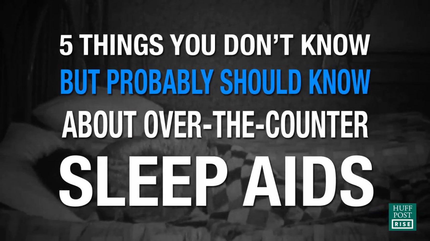 The Science of Sleep Aids HuffPost