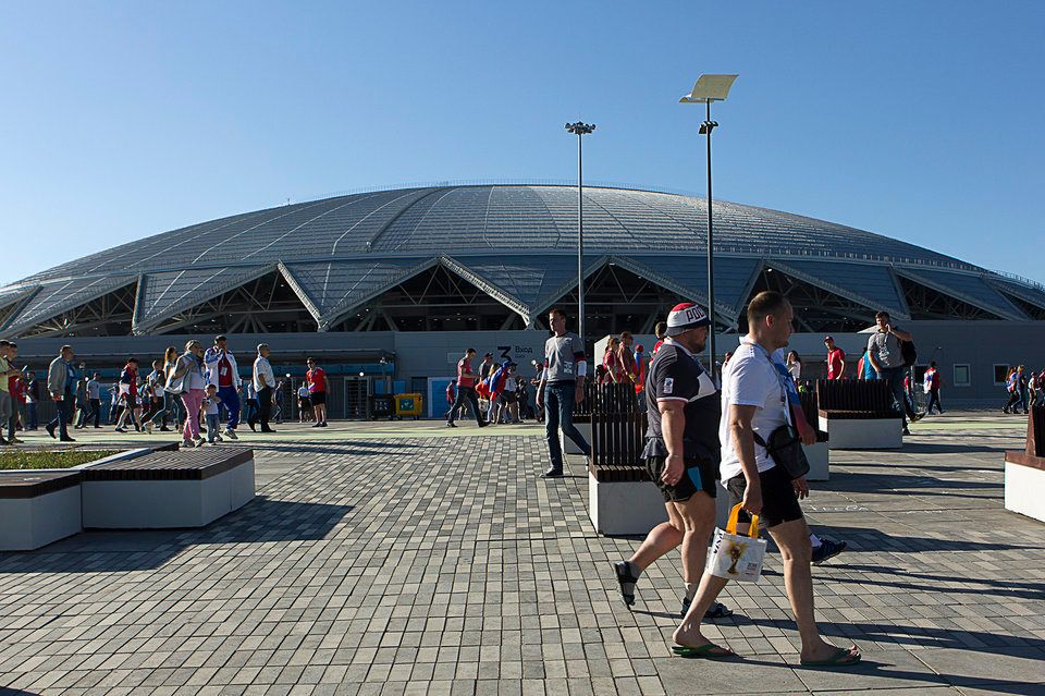 Hundreds of thousands of fans, who have never been to Samara before and probably will never come back, are making a pilgrimage to the Volga.