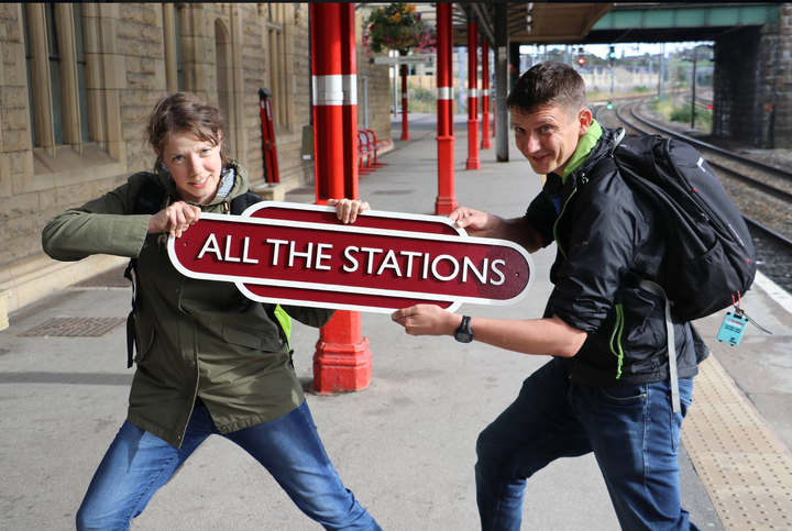 <strong>Geoff and Vicki from All The Stations are along for the ride</strong>