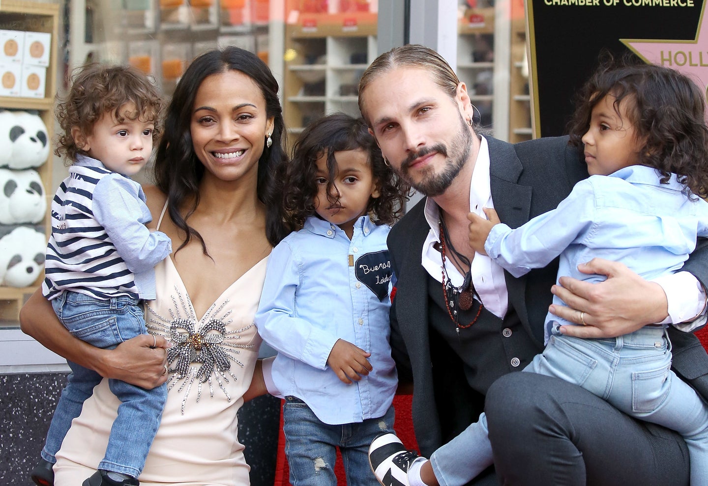 Zoe Saldana On Why She's Raising Her Kids In A 'GenderFluid(02)