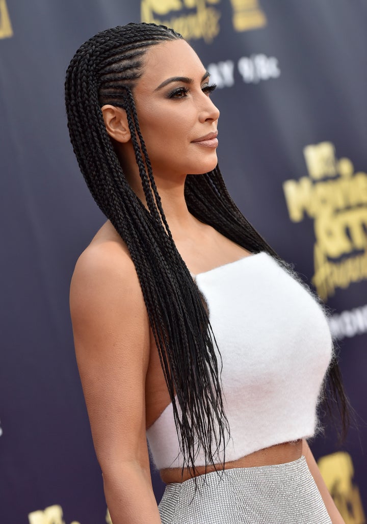 Khloé Kardashian's cornrows get backlash