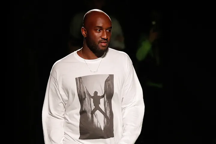 Kanye West & Virgil Abloh Reunite for Emotional Moment at Louis Vuitton Show  in Paris