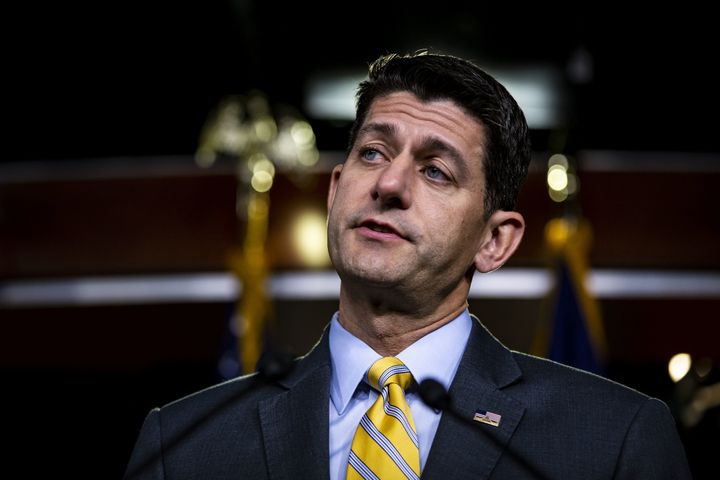 House Speaker Paul Ryan led House Republicans in passing legislation that would impose tougher work requirements on people who receive food stamps.
