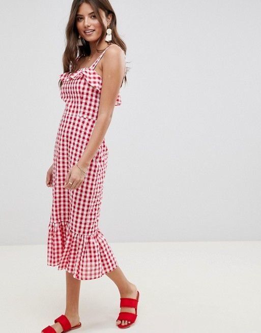 Gingham Is The Old-Fashioned Trend Everyone's Wearing For Summer ...